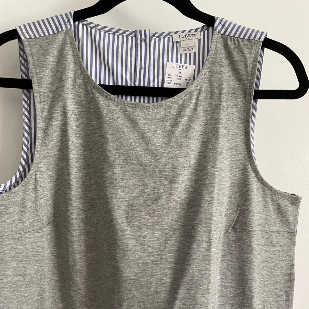 NWT Mixed media sleeveless